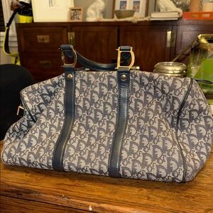 Christian Dior Monogram Boston Bag Trotter